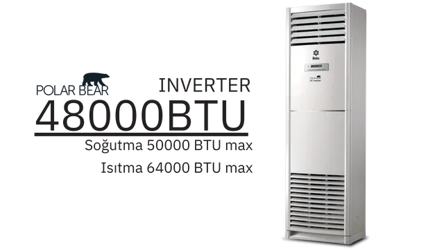 Rota Polar Bear Salon Tipi Inverter Klima 48.000 BTU