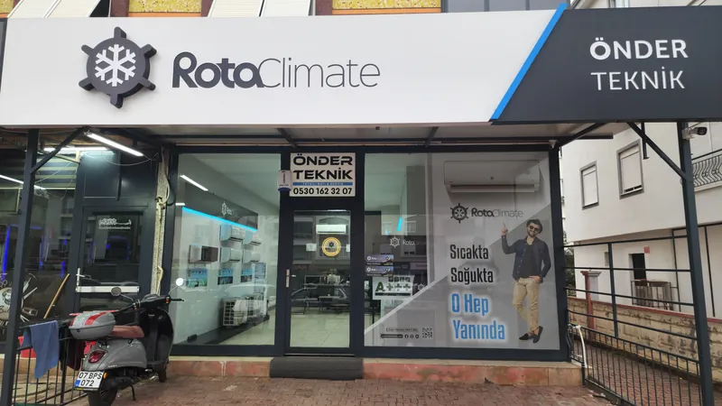 Önder Teknik Rota Climate mağazası dış cephe, Kepez Antalya
