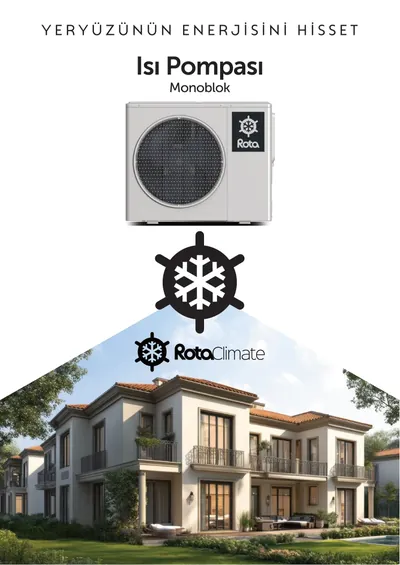 Rota Isı Pompası Kataloğu kapak