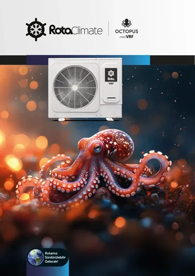 Rota Octopus Mini VRF Kataloğu 2026 kapak