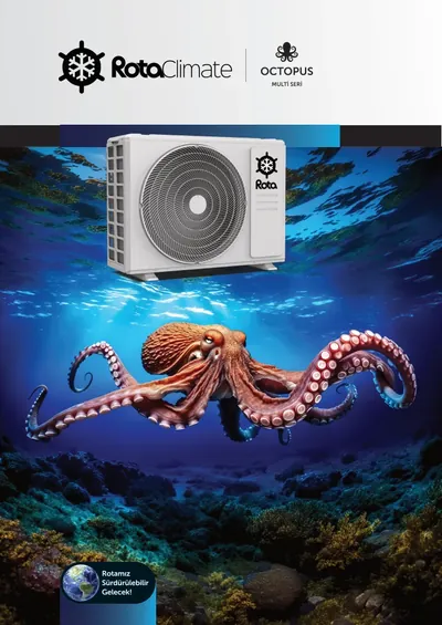 Rota Octopus Multi Seri Kataloğu 2026 kapak